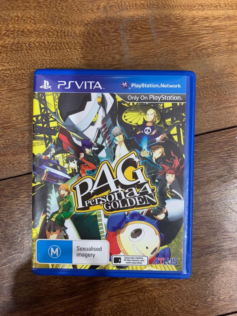 Persona 4 Golden PS Vita Video Gaming Video Games PlayStation
