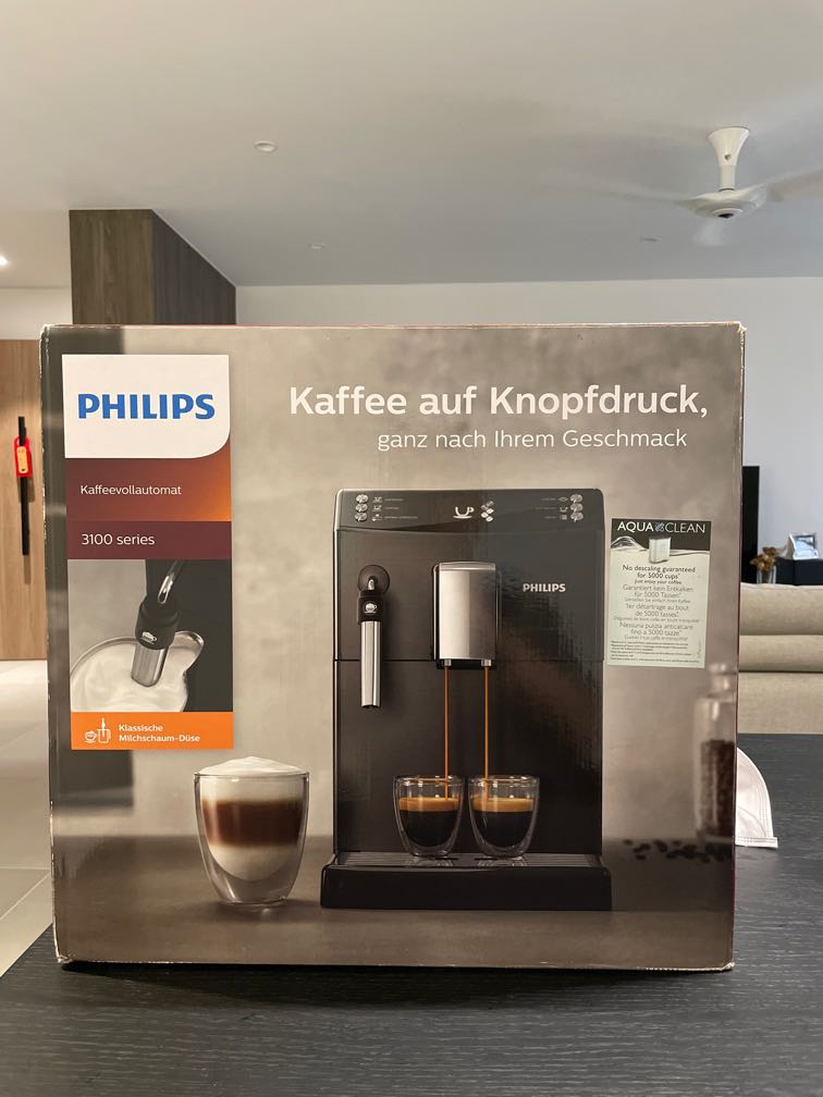 compile wear feel Philips 3100 series coffee machine, TV & Home Appliances, Kitchen  Appliances, Coffee Machines & Makers on Carousell