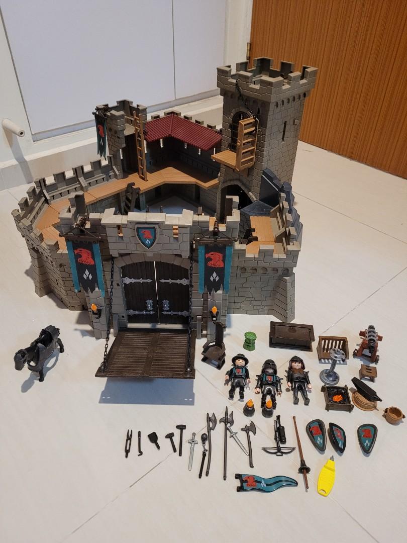 præcedens Accord TVsæt Playmobil 4866 Falcon Knight's Castle, Hobbies & Toys, Toys & Games on  Carousell
