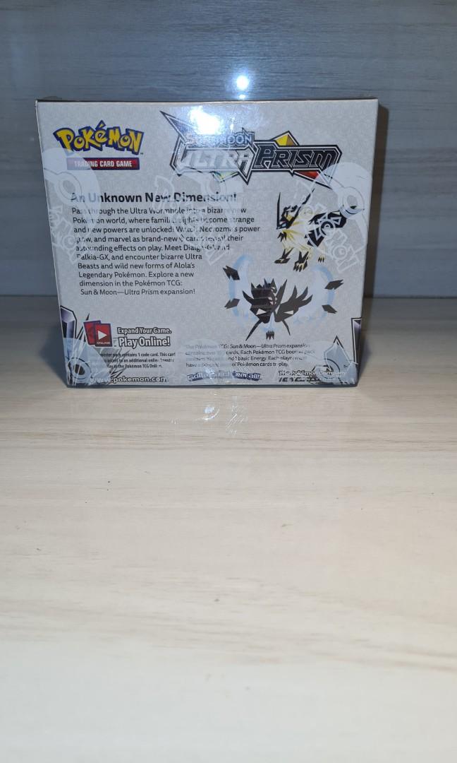 Pokemon Card TCG Sun & Moon Untra Prism Booster box, Hobbies & Toys, Toys &  Games on Carousell