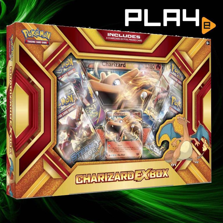 Pokemon Fire Blast Charizard EX Collection Box (7070610) Brand New, Hobbies  & Toys, Toys & Games on Carousell