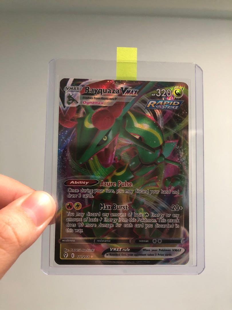 Rayquaza-VMAX (111/203), Busca de Cards