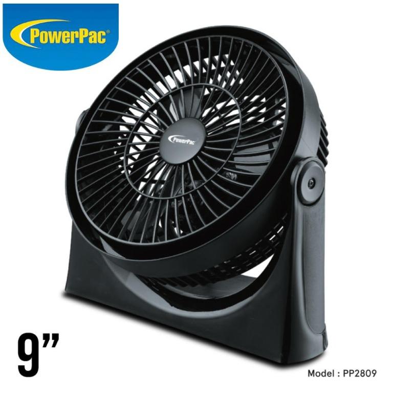 PowerPac Table fan, Desk fan 9 to 20 Inch Power Fan & amp, High Velocity Fan, Air Circulator