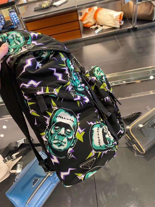 Prada store frankenstein backpack
