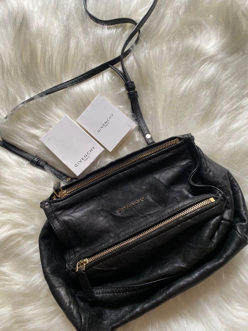 givenchy black mini pandora bag