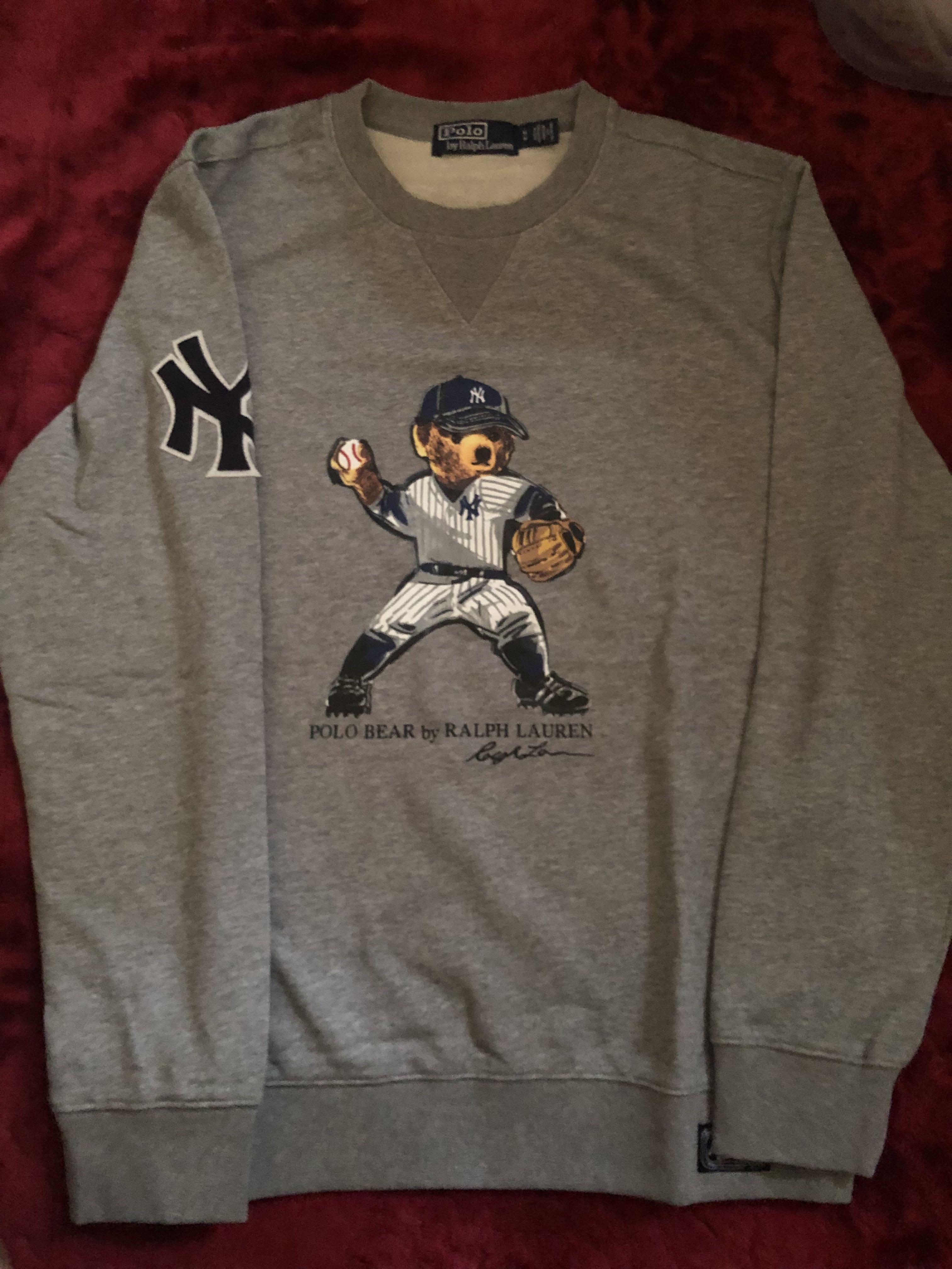 Ralph Lauren Yankees Sweatshirt, Men's Fashion, Tops & Sets, Tshirts & Polo  Shirts on Carousell