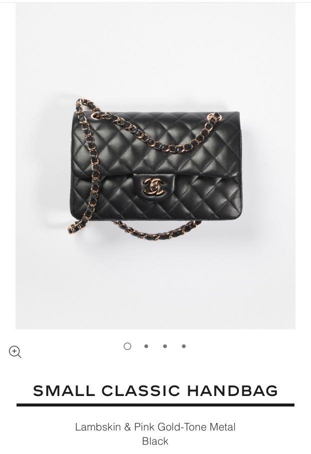 Chanel rose gold hardware 21b Clearance