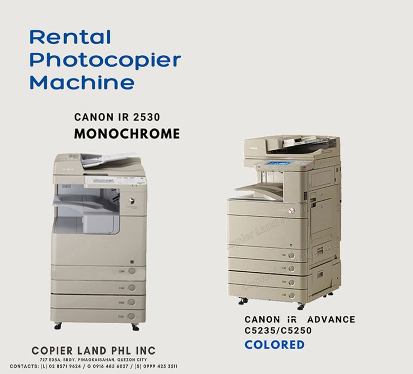 Rental Photocopier Machine, Computers & Tech, Printers, Scanners