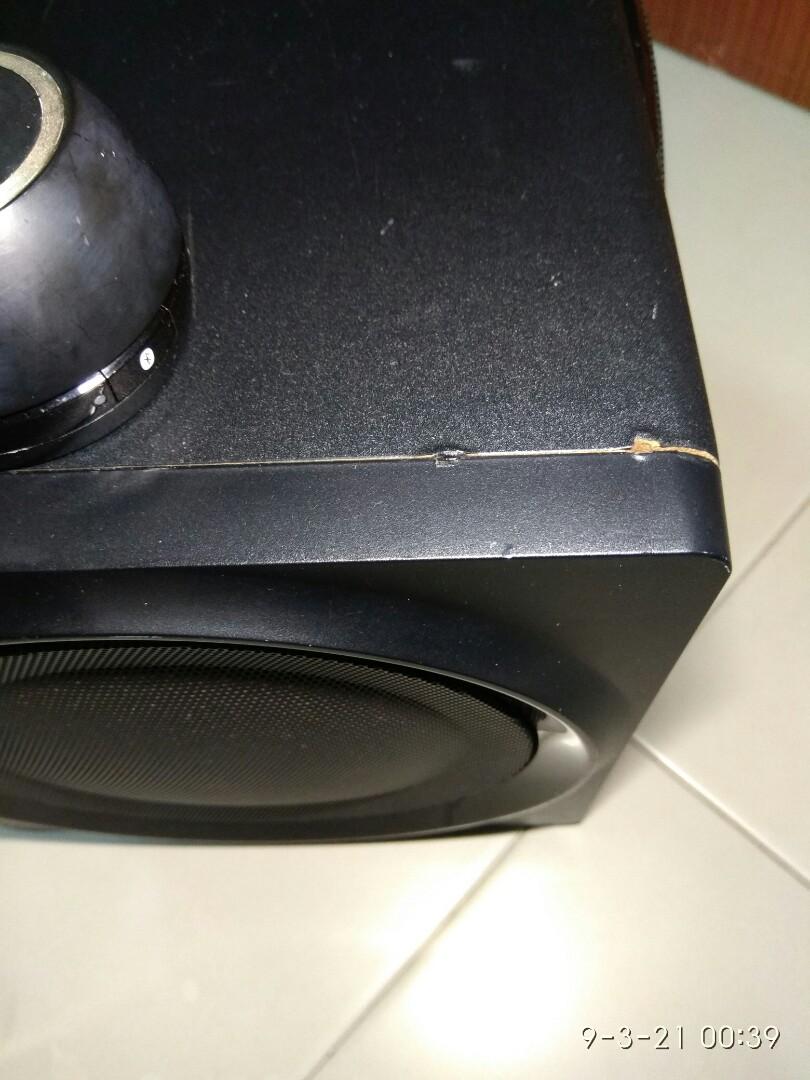 Repaired Creative Ziisound T6 Subwoofer, Audio, Soundbars, Speakers