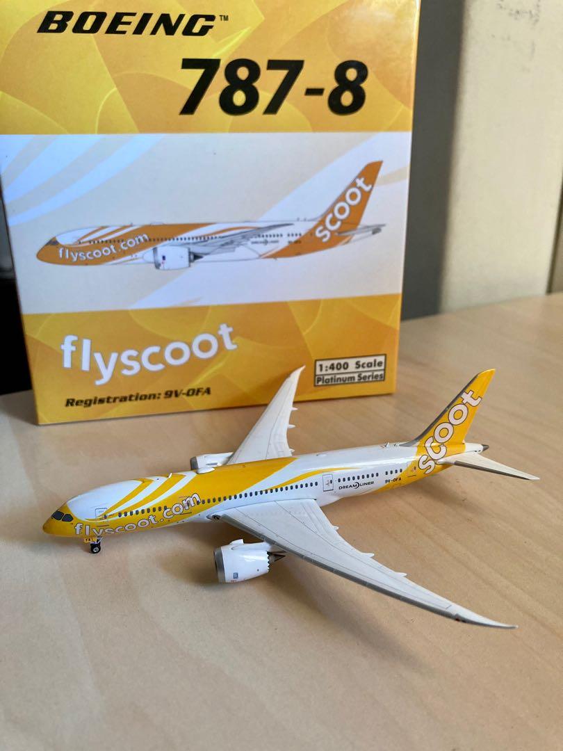 想像を超えての Phoenix 取りとめ 787セット scoot 1/400 航空機・ヘリコプター