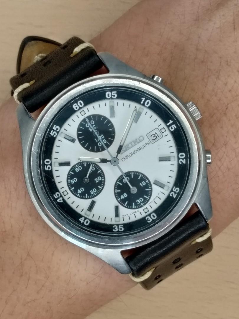 Seiko Panda Chronograph SND219