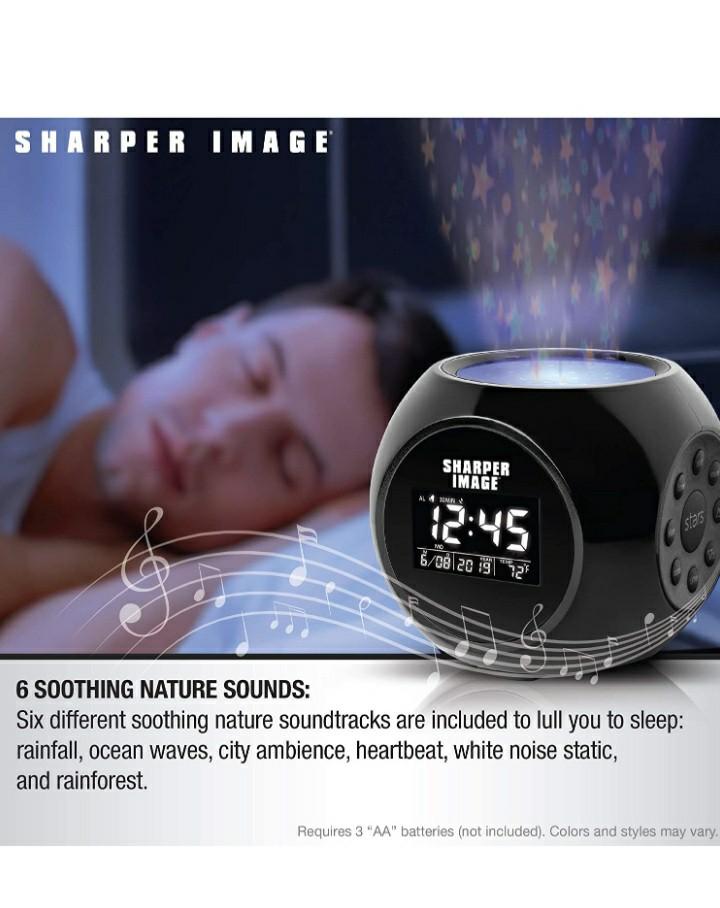 Superlatite Sharper Image clock and sound machine