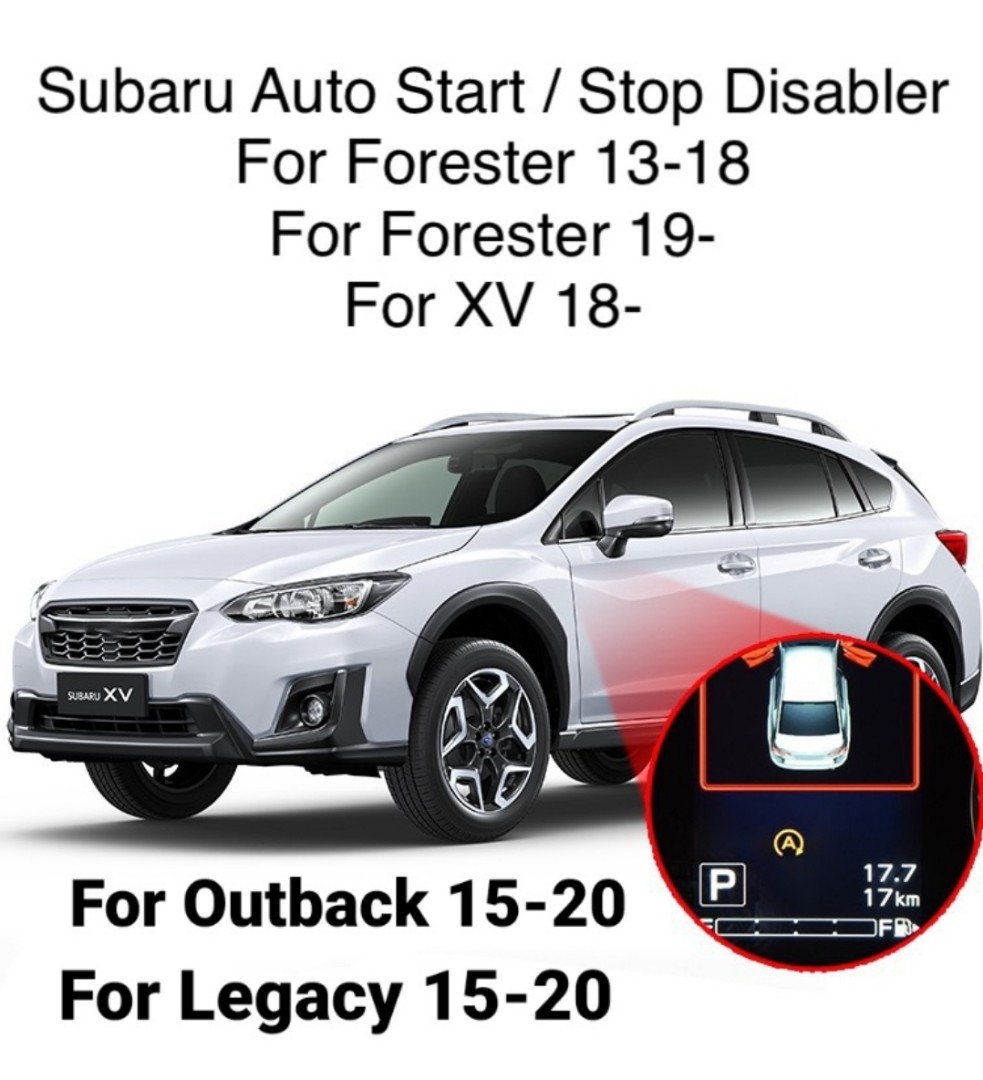Subaru Forester / XV / Legacy / Outback Auto Start / Stop Disable, Car