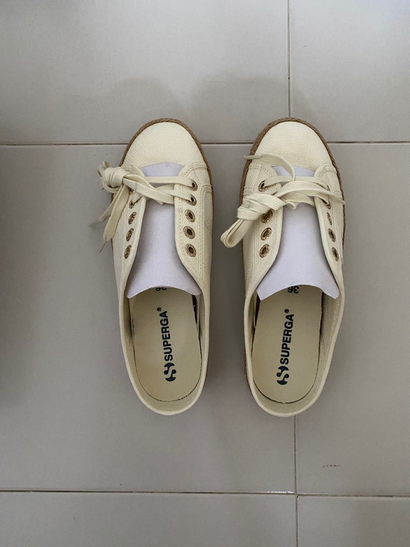 Superga deals espadrille mule