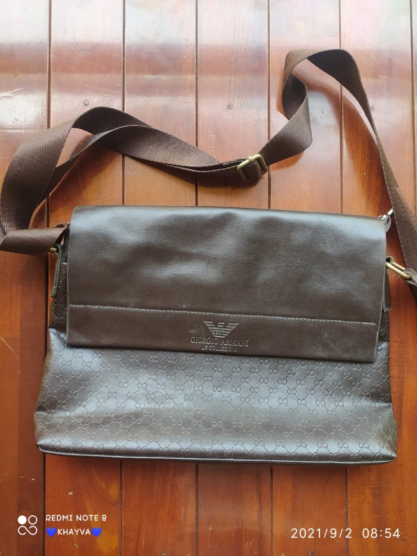 Tas Giorgio Armani Kulit asli