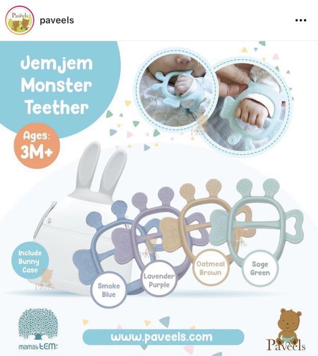Teether JemJem Monster by Paveels