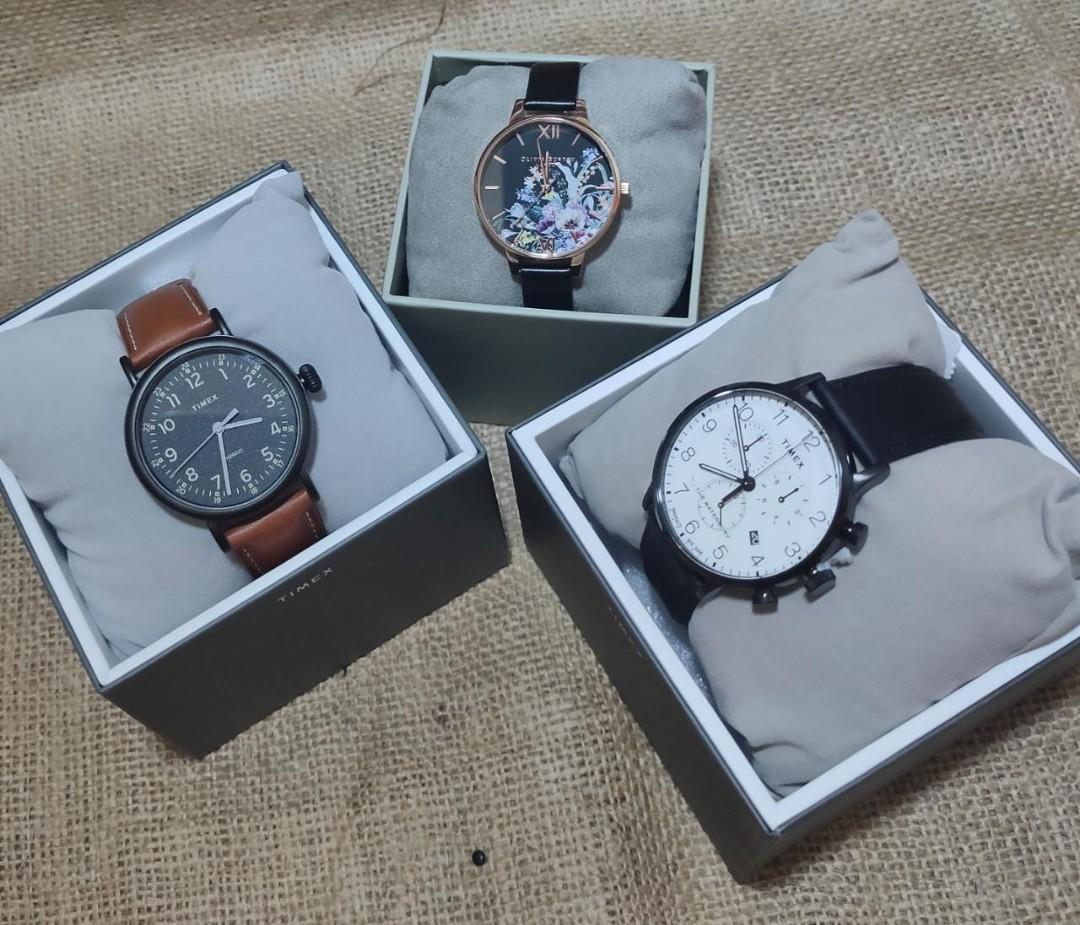 Timex Olivia Burton Watch Jam Tangan Men and Women Fesyen