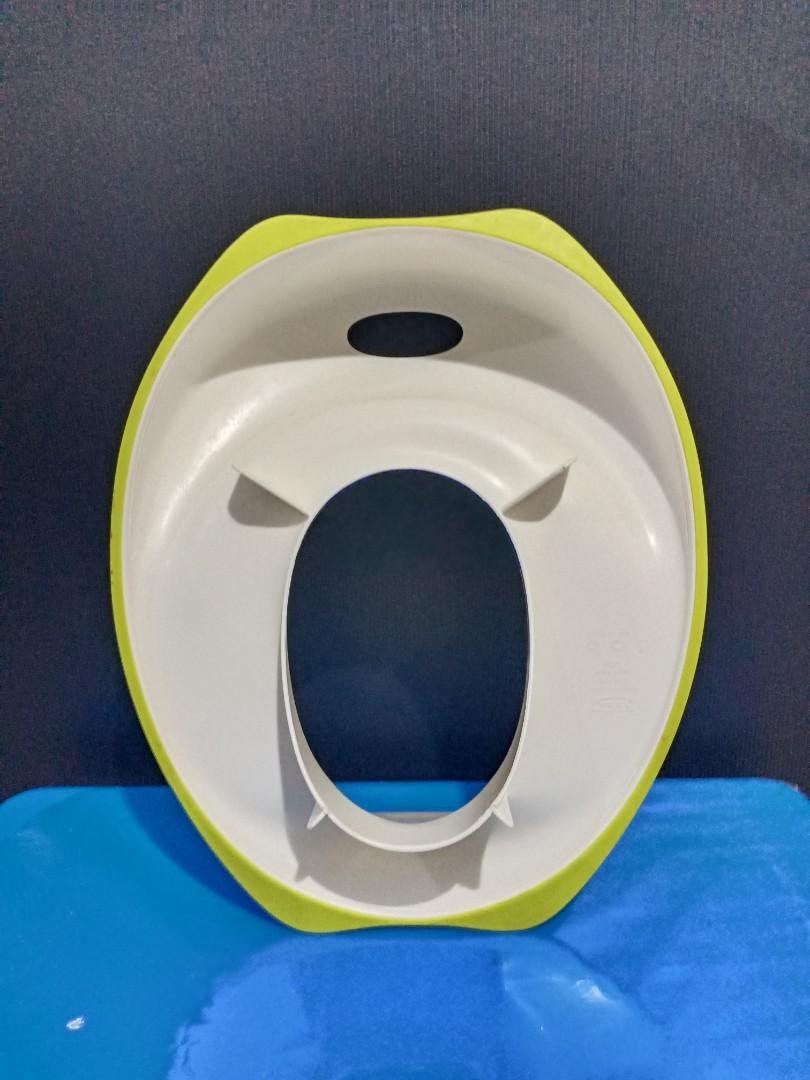 Toilet Seat Ikea Tossig white&green tempat duduk toilet untuk anak