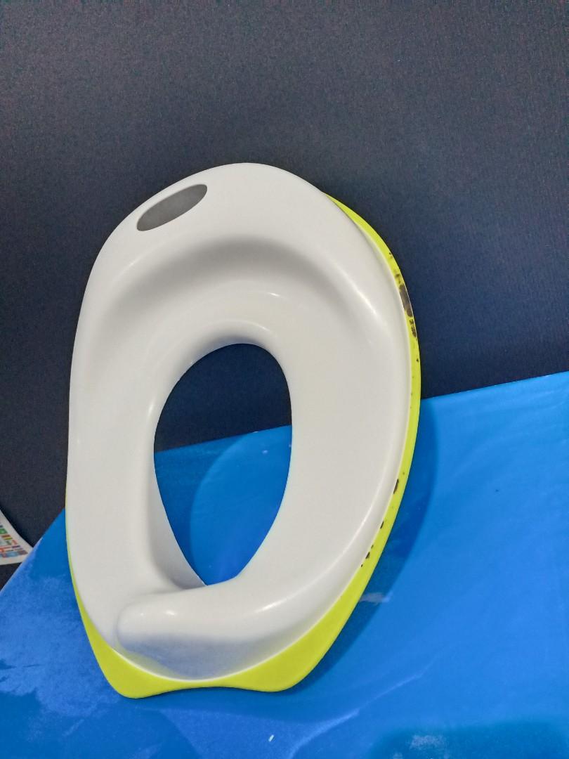 Toilet Seat Ikea Tossig white&green tempat duduk toilet untuk anak