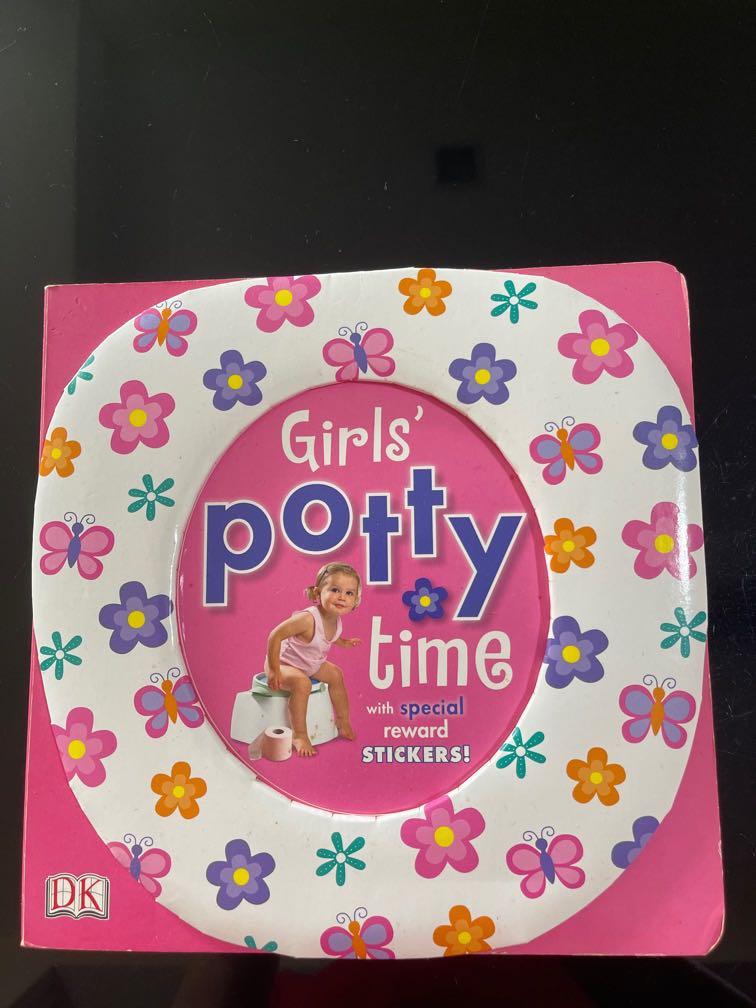 Toilet training books for little girls, Babies & Kids, Bathing