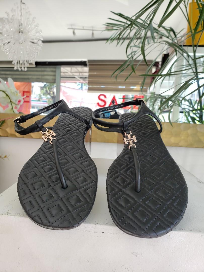 TORY BURCH STRING SANDAL, Women's Fashion, Footwear, Flats & Sandals on  Carousell