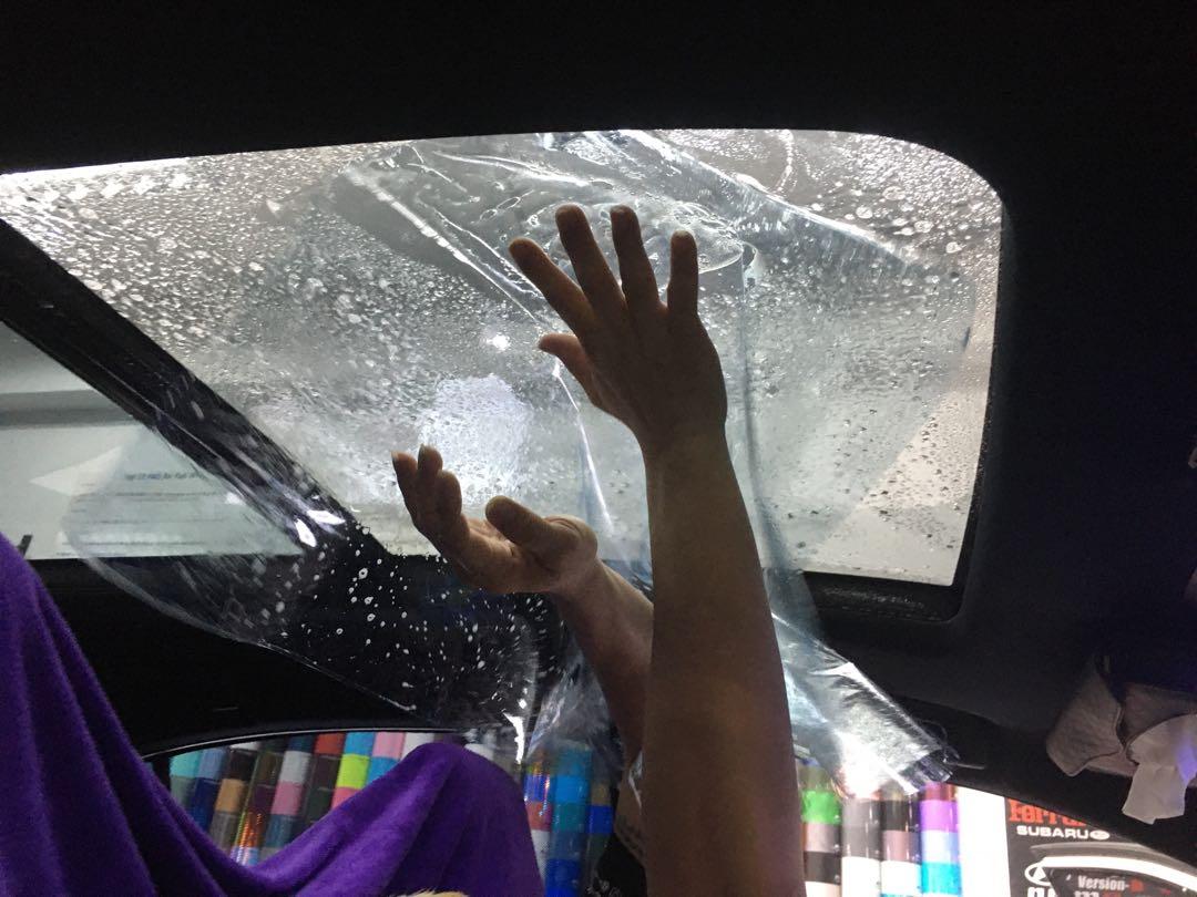 Toyota harrier sunroof tinting solar film, Car Accessories, Car