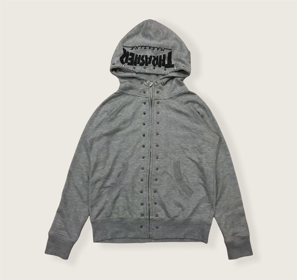 Thrasher X Jouetie Hoodie Men S Fashion Clothes Outerwear On Carousell