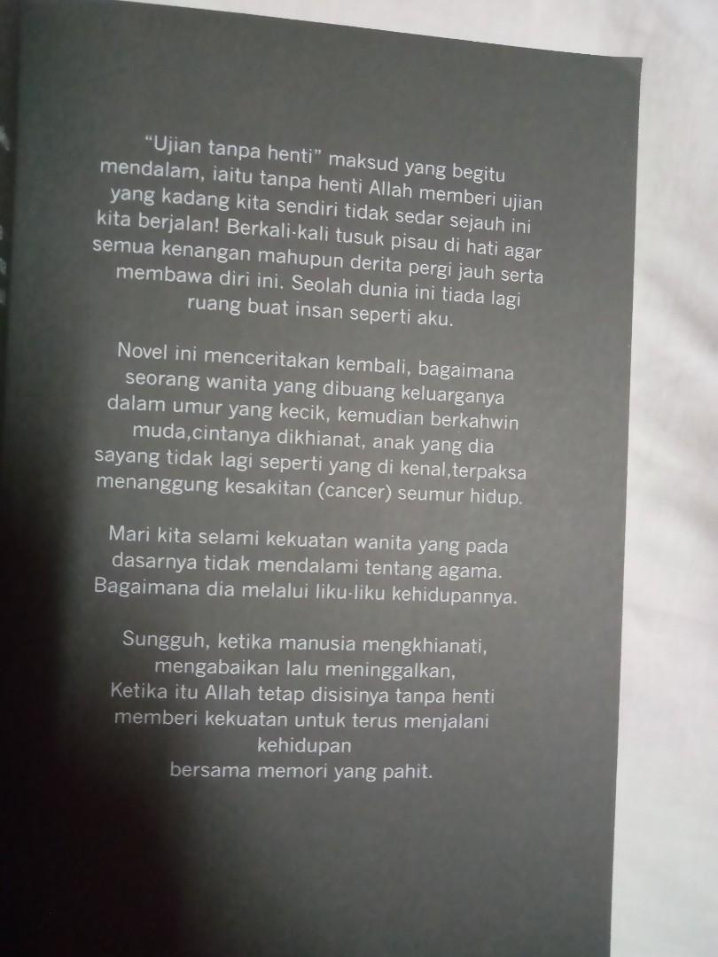Ujian Tanpa Henti Farah Fakhira Effi Aizat Books Stationery Books On Carousell