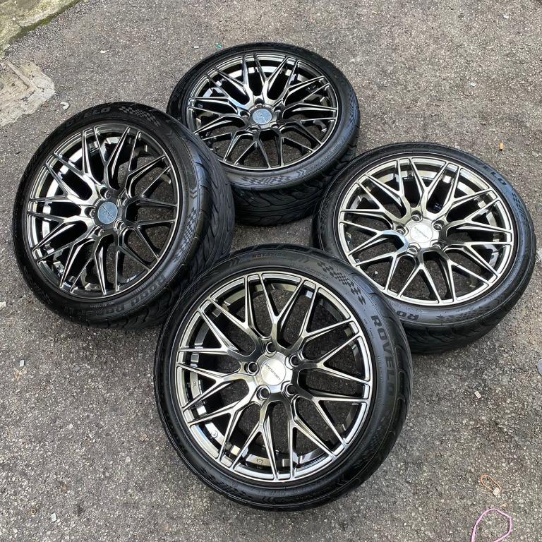 Varro 17 inch sport rim Camry tyre 70, Auto Accessories on Carousell