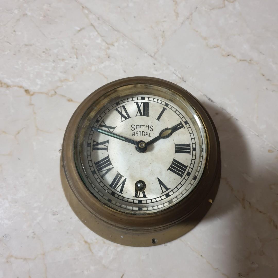 vintage marine clock, Hobbies & Toys, Memorabilia & Collectibles