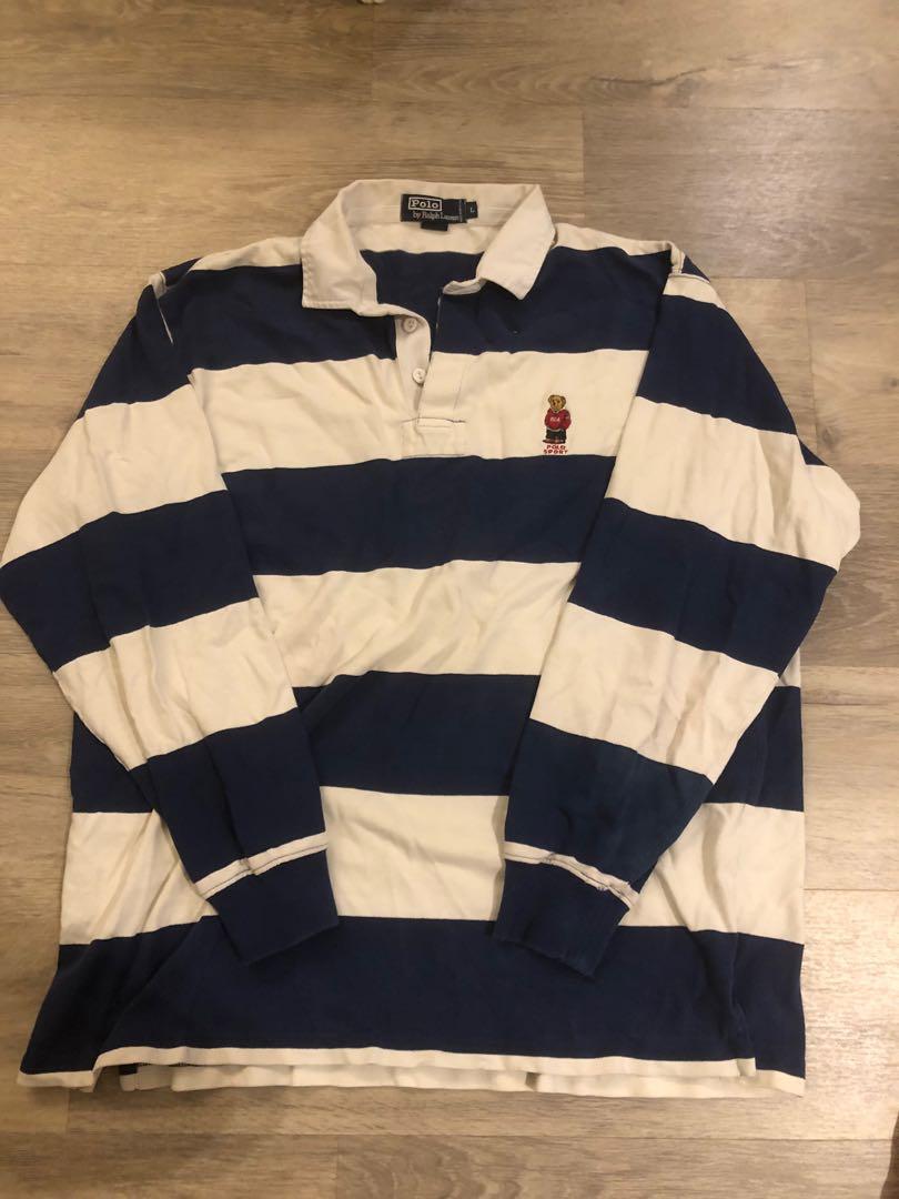 Polo bear deals rugby sweater