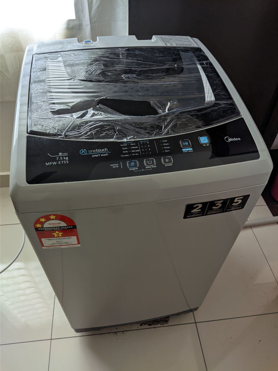 Washing Machine Midea 7 5kg Mesin Basuh Kitchen Appliances On Carousell