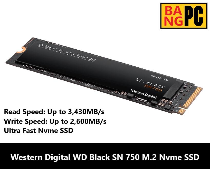 Wd best sale 750 nvme