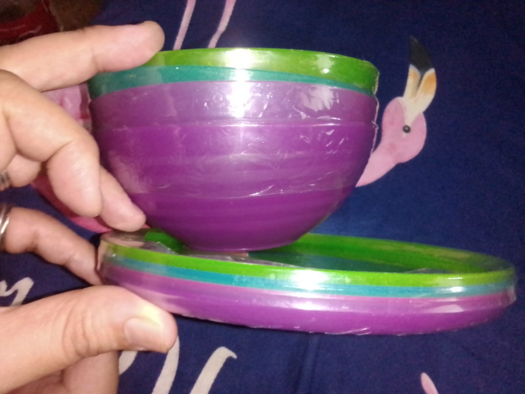 Woolworths bowl and small plate set from Australia (Microwave safe