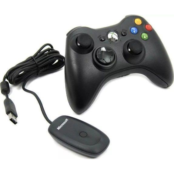 Xbox controller (Category: Controllers) located in Singapore. Submitted by jeekiiiieee (Listing ID 1111179037, Image 1). Description: Used Xbox controller with receiver for pc Still in good condition, 8/10.