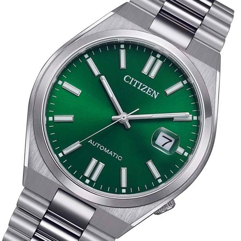 100 Authentic Citizen Automatic Green Dial Male Analog Casual Watch NJ0150 81X Men s Fashion Watches Accessories Watches on Carousell