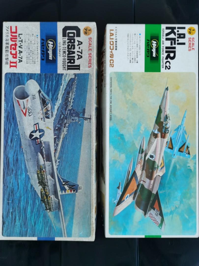 1 72 Hasegawa Aircraft Model Corsair Kfir Hobbies Toys Toys Games On Carousell