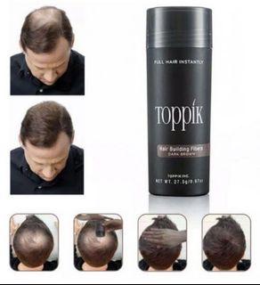5 stars review!! Caboki Toppik hair grow fiber, cover hair loss black and dark brown available