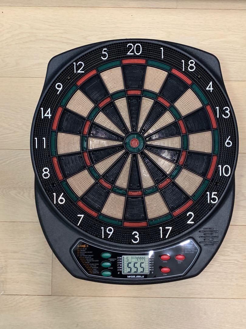飛鏢把(送3個飛鏢) Dartboard (with 3 darts), 興趣及遊戲, 玩具& 遊戲類- Carousell