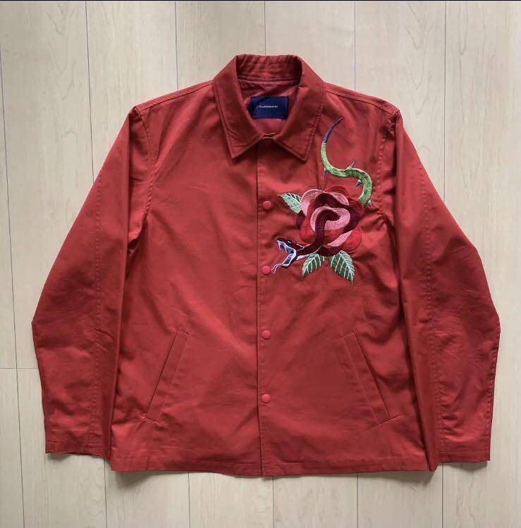 高橋盾 JohnUNDERCOVER SNAKE-ROSE 蛇刺繡 coach jacket