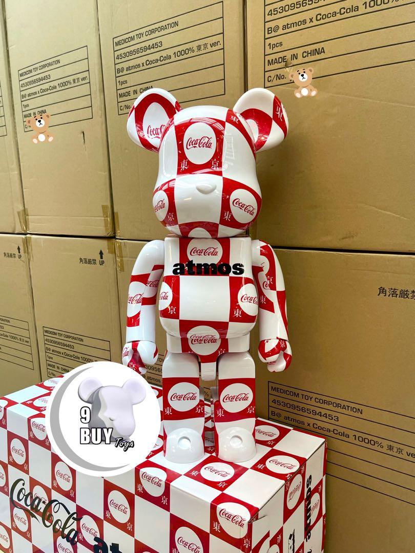 少量現貨《 MEDICOM TOY BE@RBRICK ATMOS × Coca-Cola 東京1000