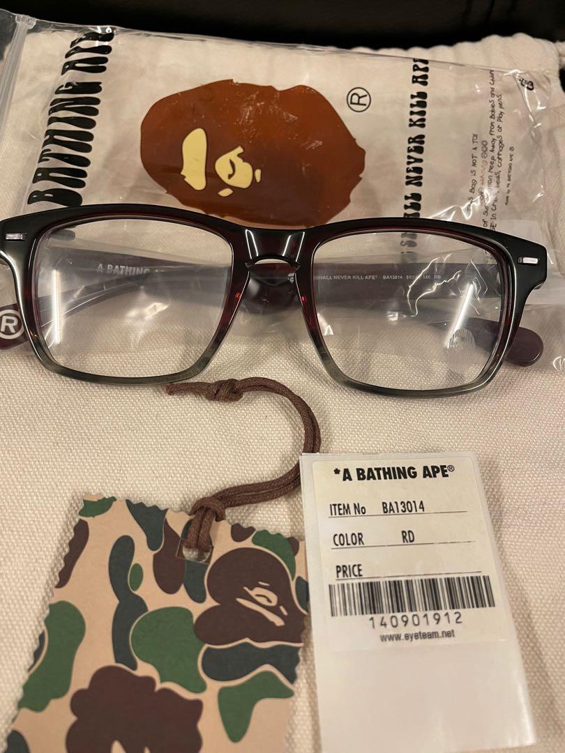 A bathing Ape 眼鏡BA13014 全新, 其他, 其他- Carousell