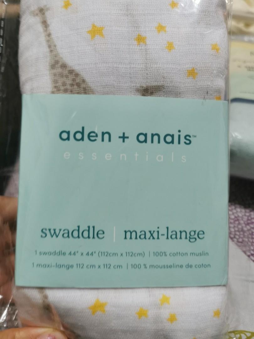 Aden and anais swaddle maxi lange clearance