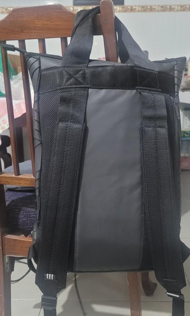 Adidas 3D Roll Top Backpack, Fesyen Wanita, Tas u0026 Dompet di Carousell