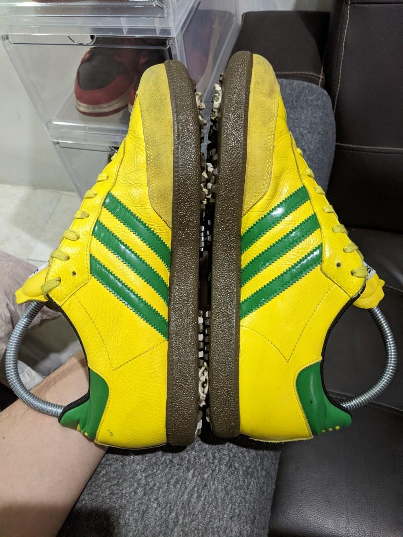 Adidas samba 2025 yellow green