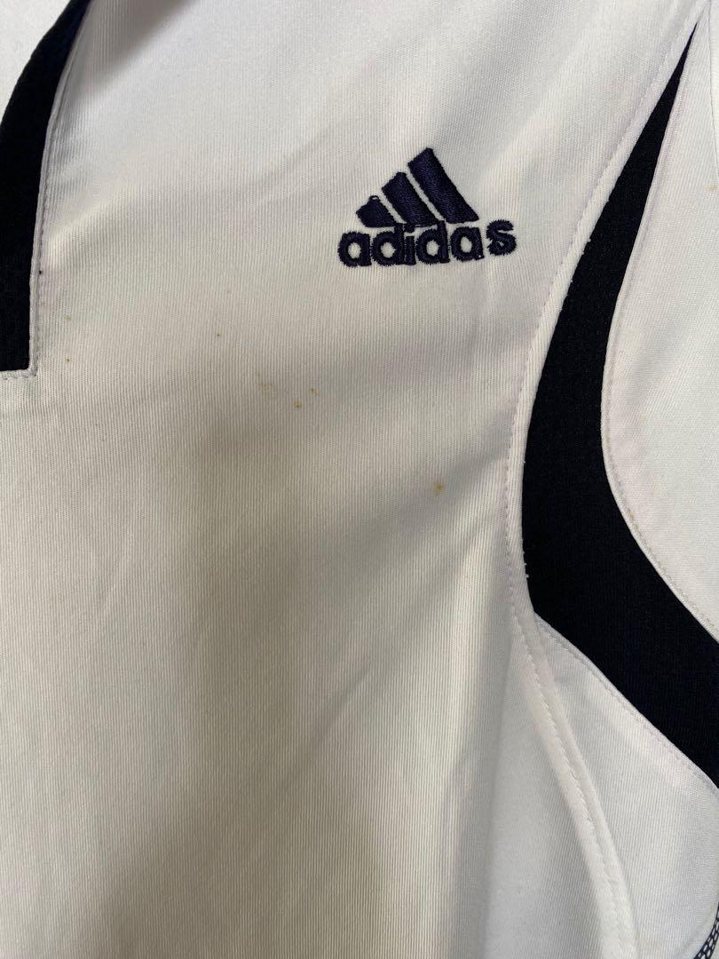 Adidas White Tennis Top, Women's Fashion, Activewear on Carousell
