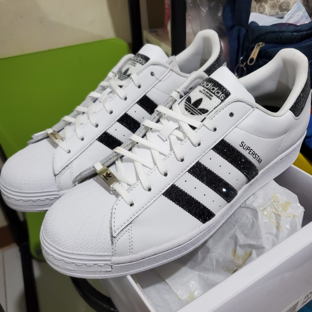 adidas gazelle silver green womens Adidas Superstar Tip Swarovski