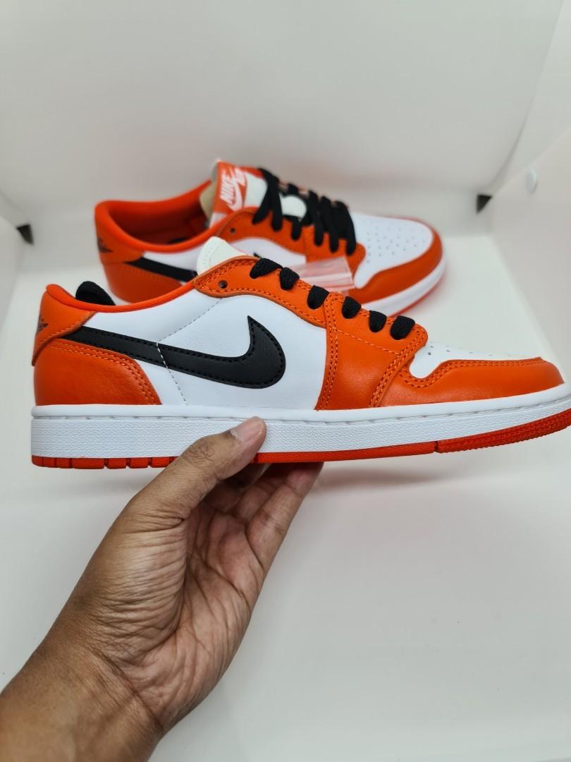 Air Jordan 1 Low Og Starfish Men S Fashion Footwear Sneakers On Carousell