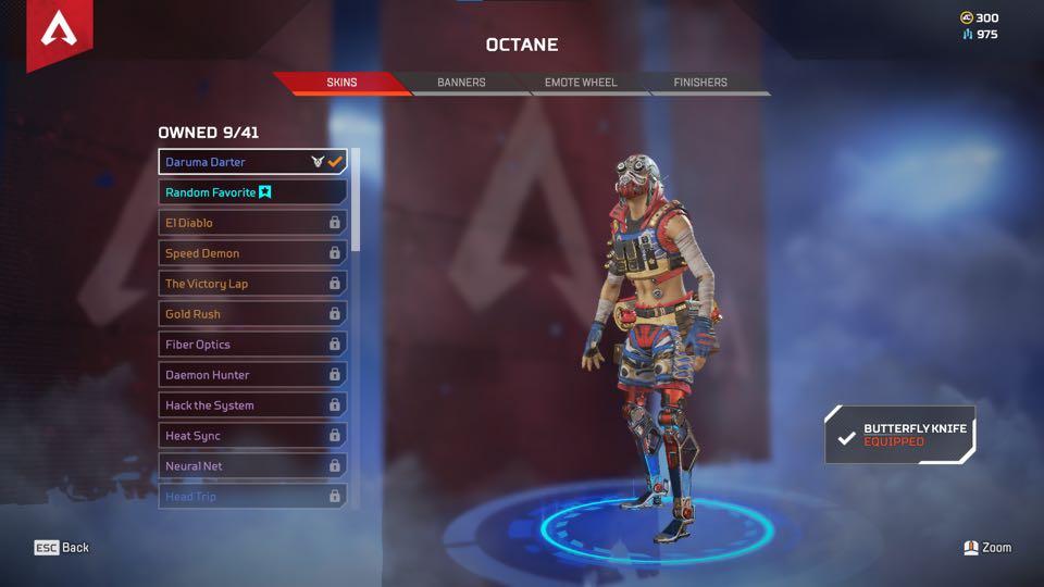 Apex Legends Season 1 Origin Account Octane Heirloom Legendaries Video Gaming Video Games On Carousell