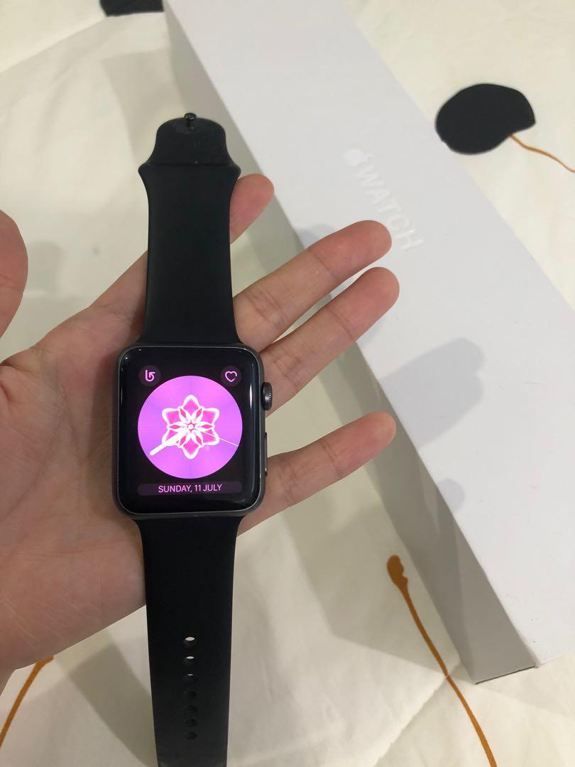 Apple Watch Sport 42mm (Series 1/Series7000 - Space Grey Aluminium), Men's  Fashion, Watches on Carousell